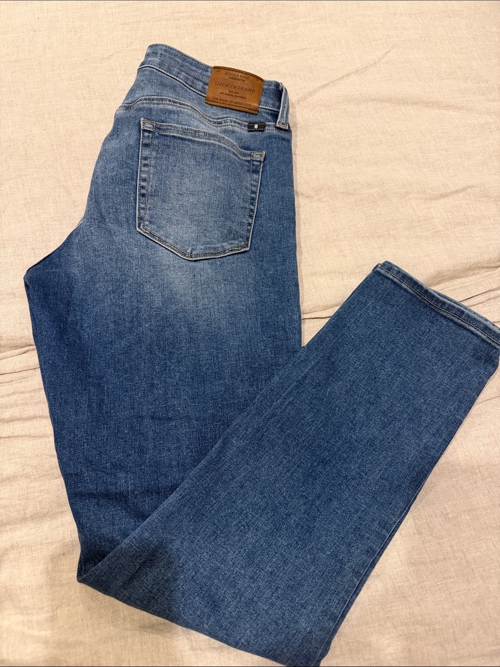 Lucky Brand Women's Straight Leg Jeans - Medium Blue